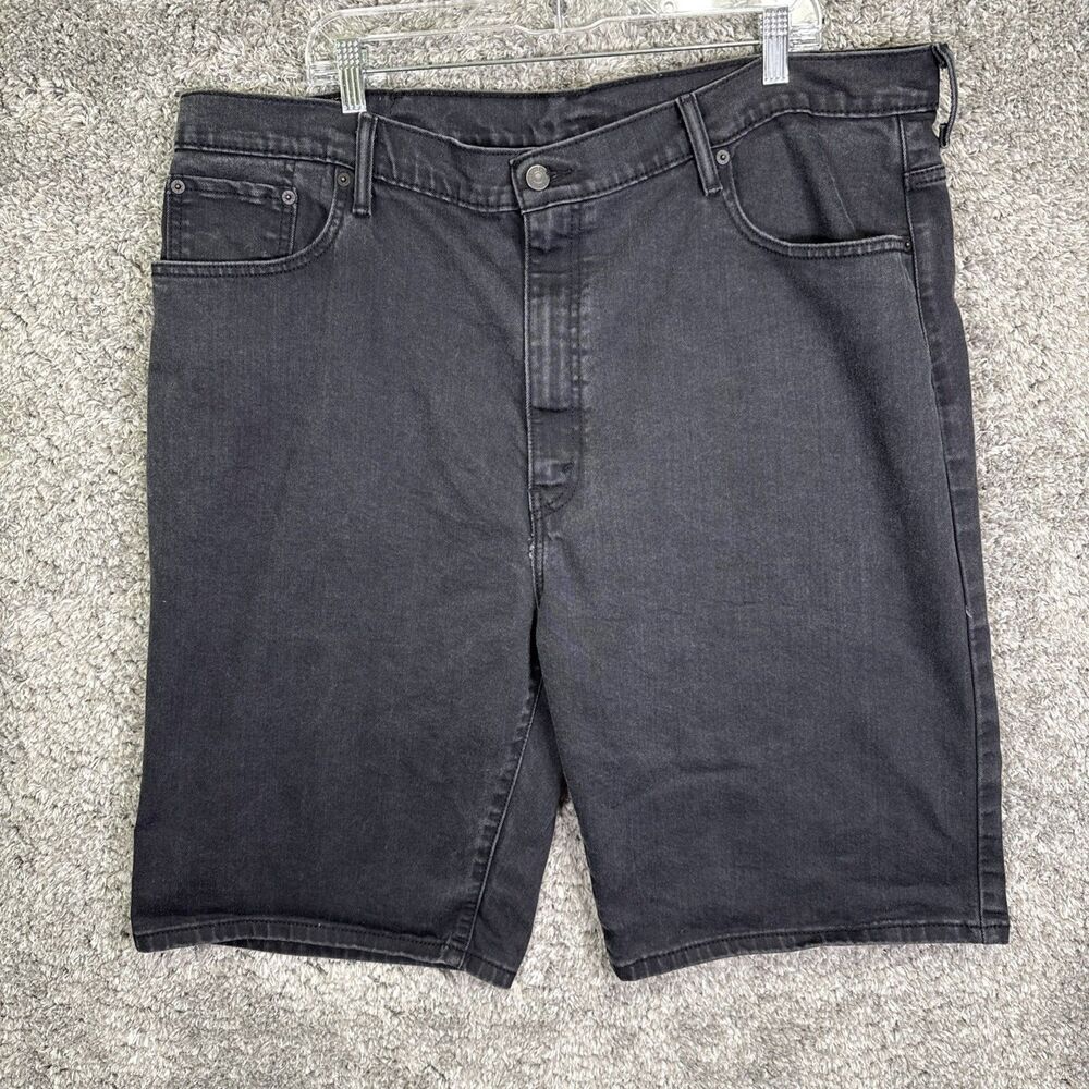 Levi’s 569 Men’s Black Denim Jean Shorts Size 42